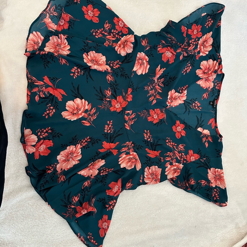 Torrid floral blouse